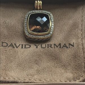 DAVID YURMAN Albion pendant in Smokey quartz and diamonds